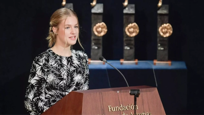 La princesa Leonor. / EFE