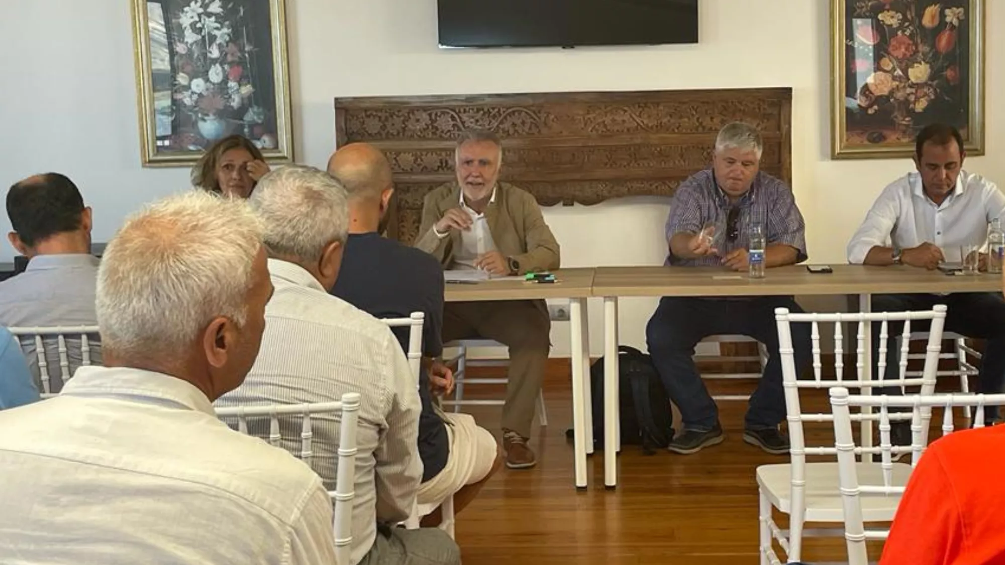 El secretario general del PSOE de Canarias, Ángel Víctor Torres, en Fuerteventura./ PSOE El secretario general del PSOE de Canarias, Ángel Víctor Torres, en Fuerteventura./ PSOE