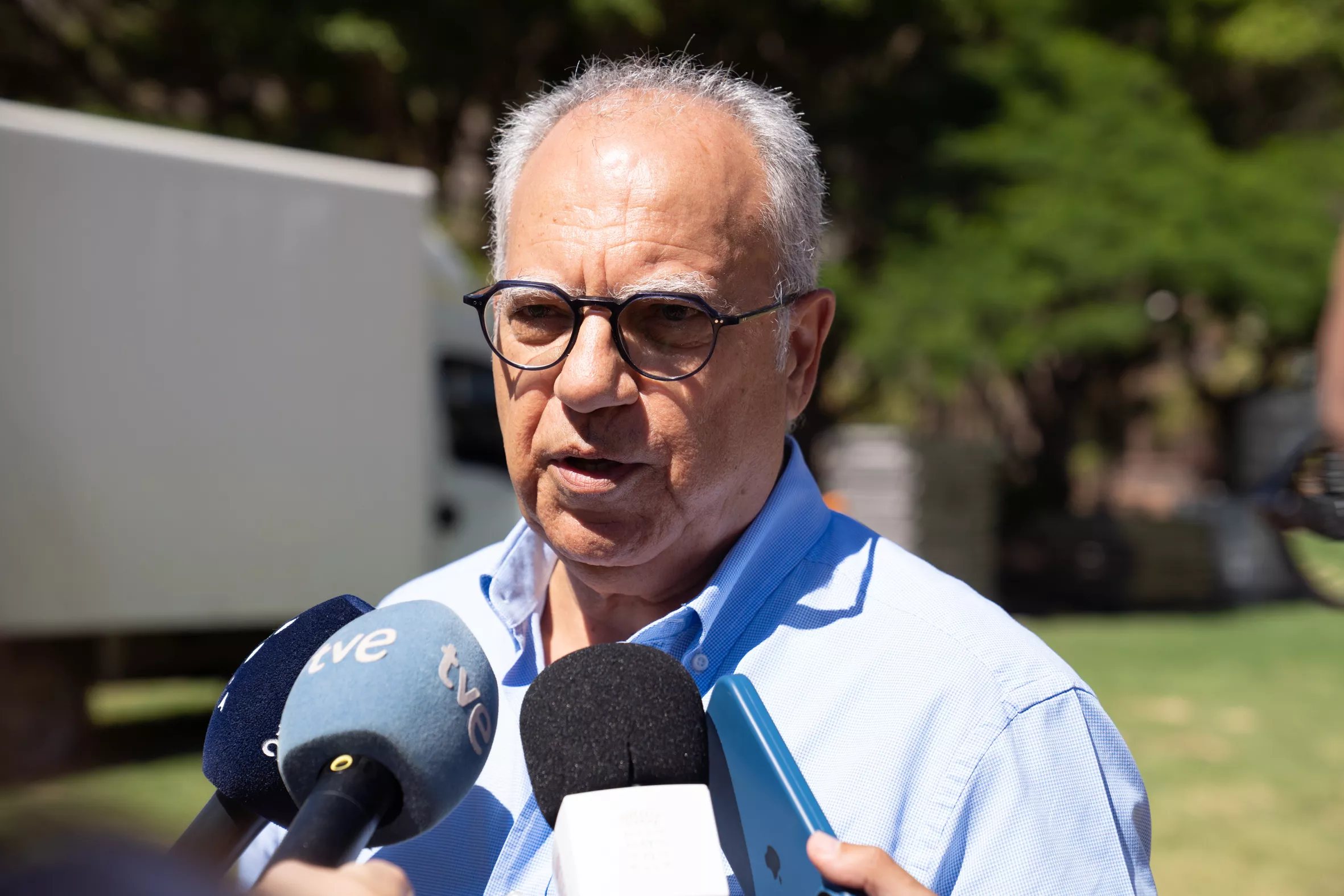 Casimiro Curbelo, presidente del Cabildo de La Gomera./ CEDIDA