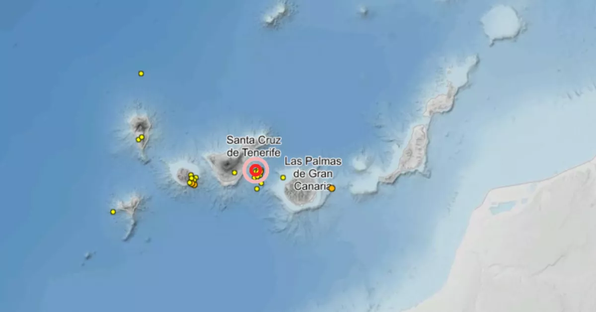 Captura de seísmos en Canarias / INSTITUTO GEOGRÁFICO NACIONAL