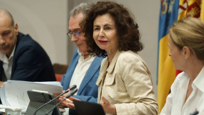 La consejera de Hacienda y Relaciones con la Unión Europea del Gobierno de Canarias, Matilde Asián./ EFE - RAMÓN DE LA ROCHA La consejera de Hacienda y Relaciones con la Unión Europea del Gobierno de Canarias, Matilde Asián./ EFE - RAMÓN DE LA ROCHA