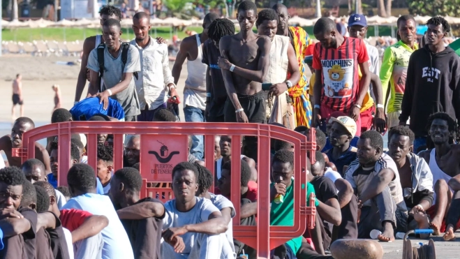 Llegada de migrantes a Canarias / EFE