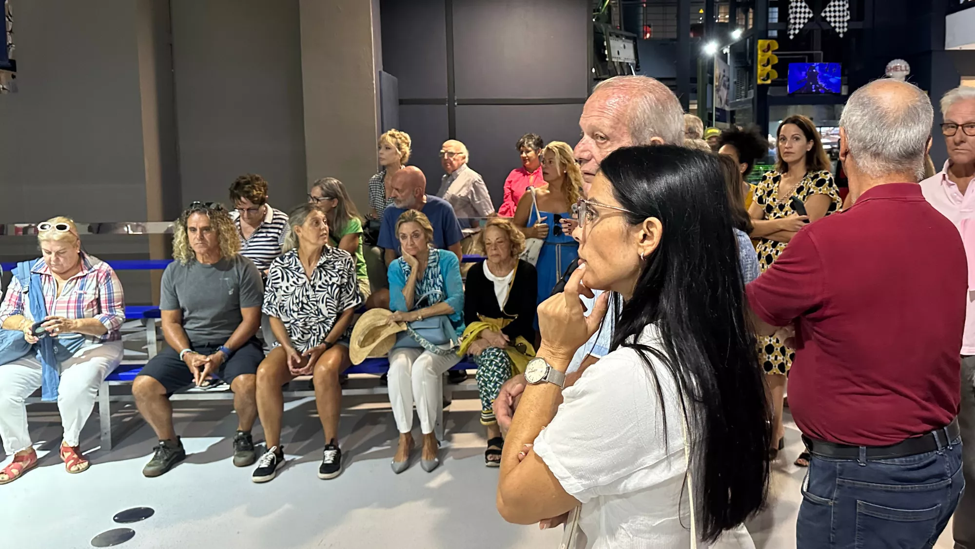 Personas que no pudieron entrar al evento / ATLÁNTICO HOY - MARCOS MORENO