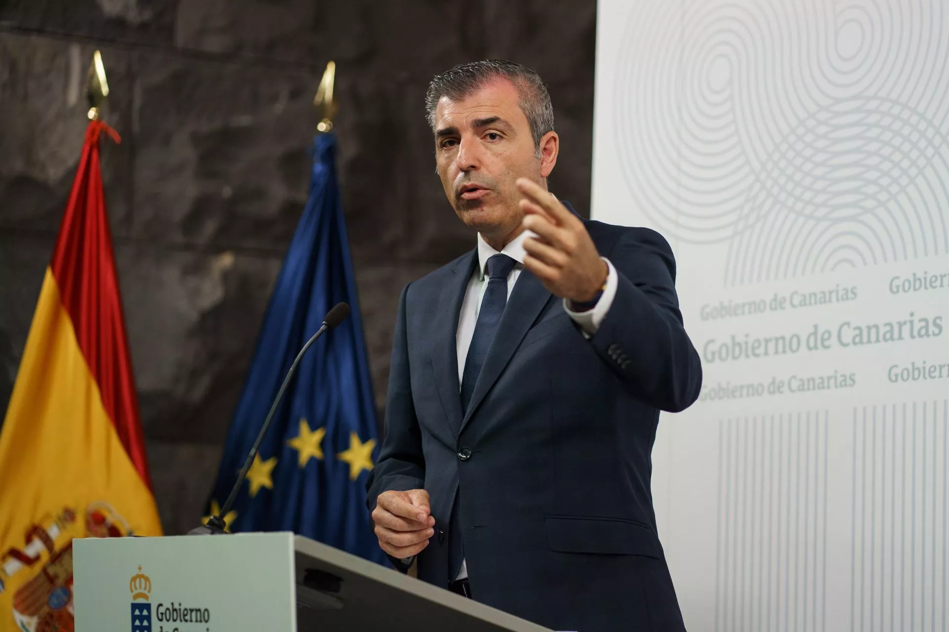 El vicepresidente del Gobierno de Canarias, Manuel Domínguez./ EFE - RAMÓN DE LA ROCHA