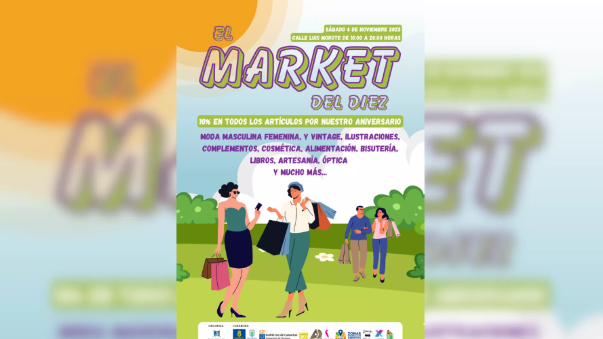 Cartel del Market de Las Palmas de Gran Canaria / AYUNTAMIENTO DE LAS PALMAS DE GRAN CANARIA (2)