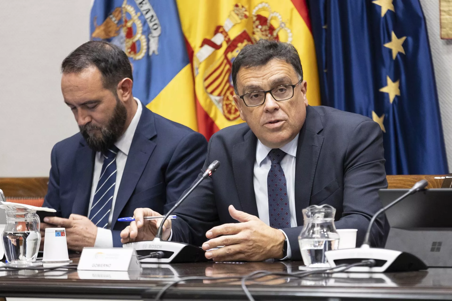 onsejero de Política Territorial del Gobierno de Canarias, Manuel Miranda./ EFE - MIGUEL BARRETO