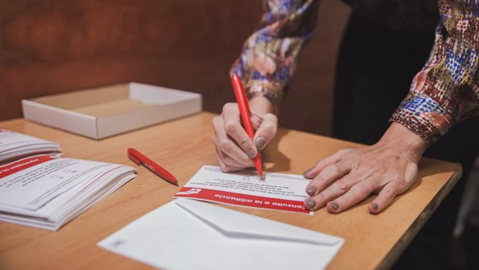 Consulta del PSOE a su militancia con respecto al acuerdo de gobierno de su partido con Sumar./ PSOE