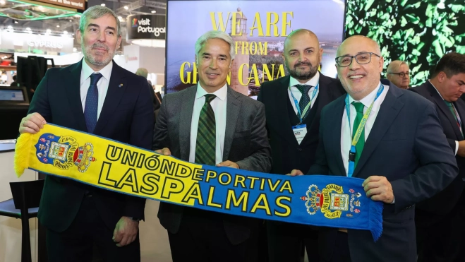 Tras ascender a Primera División, el equipo amarillo se ha convertido en un reclamo / TURISMO DE GRAN CANARIA