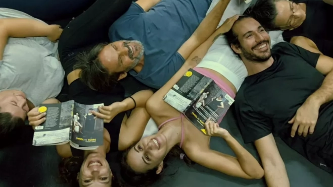 El elenco de Delirium Teatro de la obra de teatro Panza de Burro. / CEDIDA El elenco de Delirium Teatro de la obra de teatro Panza de Burro. / CEDIDA