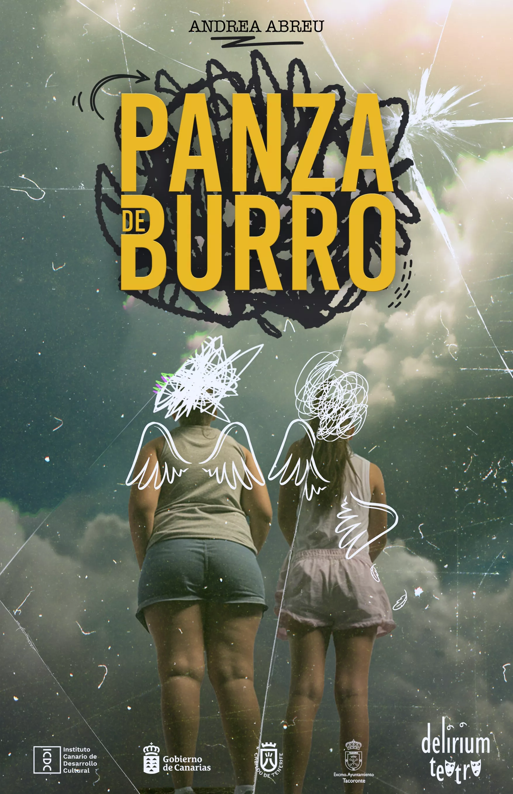 Cartel de la obra de teatro 'Panza de burro'. / CEDIDA