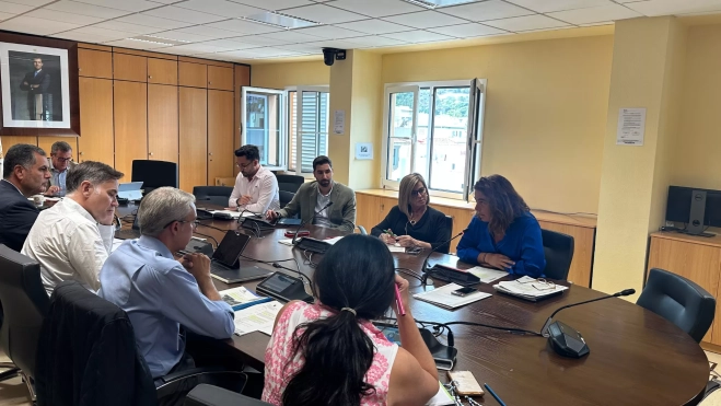 La sala donde se celebró la comisión de pleno / ATLÁNTICO HOY - MARCOS MORENO La sala donde se celebró la comisión de pleno / ATLÁNTICO HOY - MARCOS MORENO