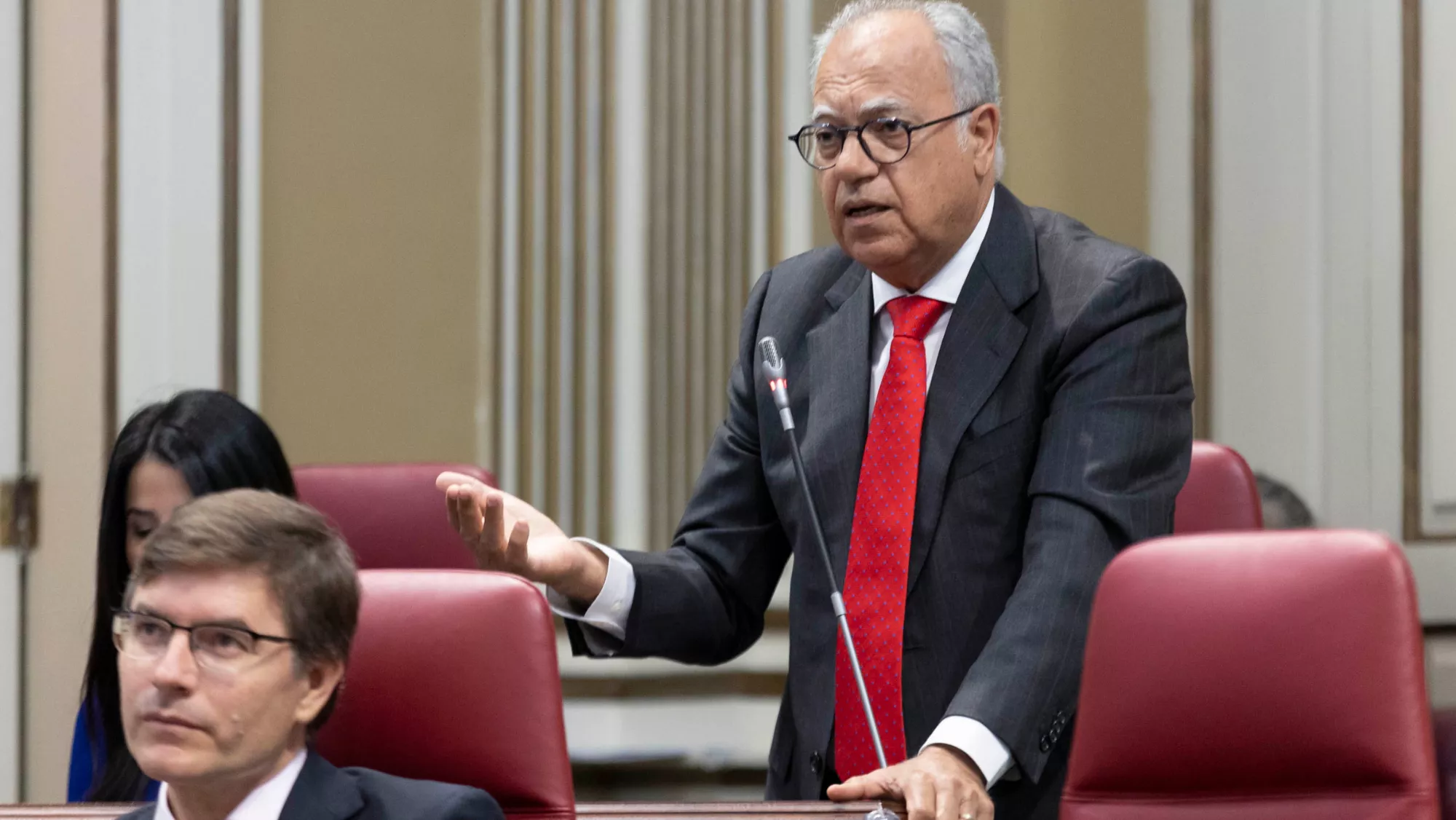 Casimiro Curbelo, portavoz de ASG / EFE - MIGUEL BARRETO