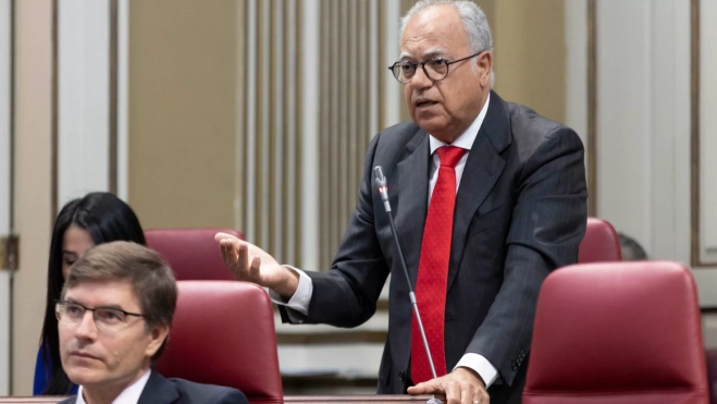 Casimiro Curbelo, portavoz de ASG / EFE - MIGUEL BARRETO