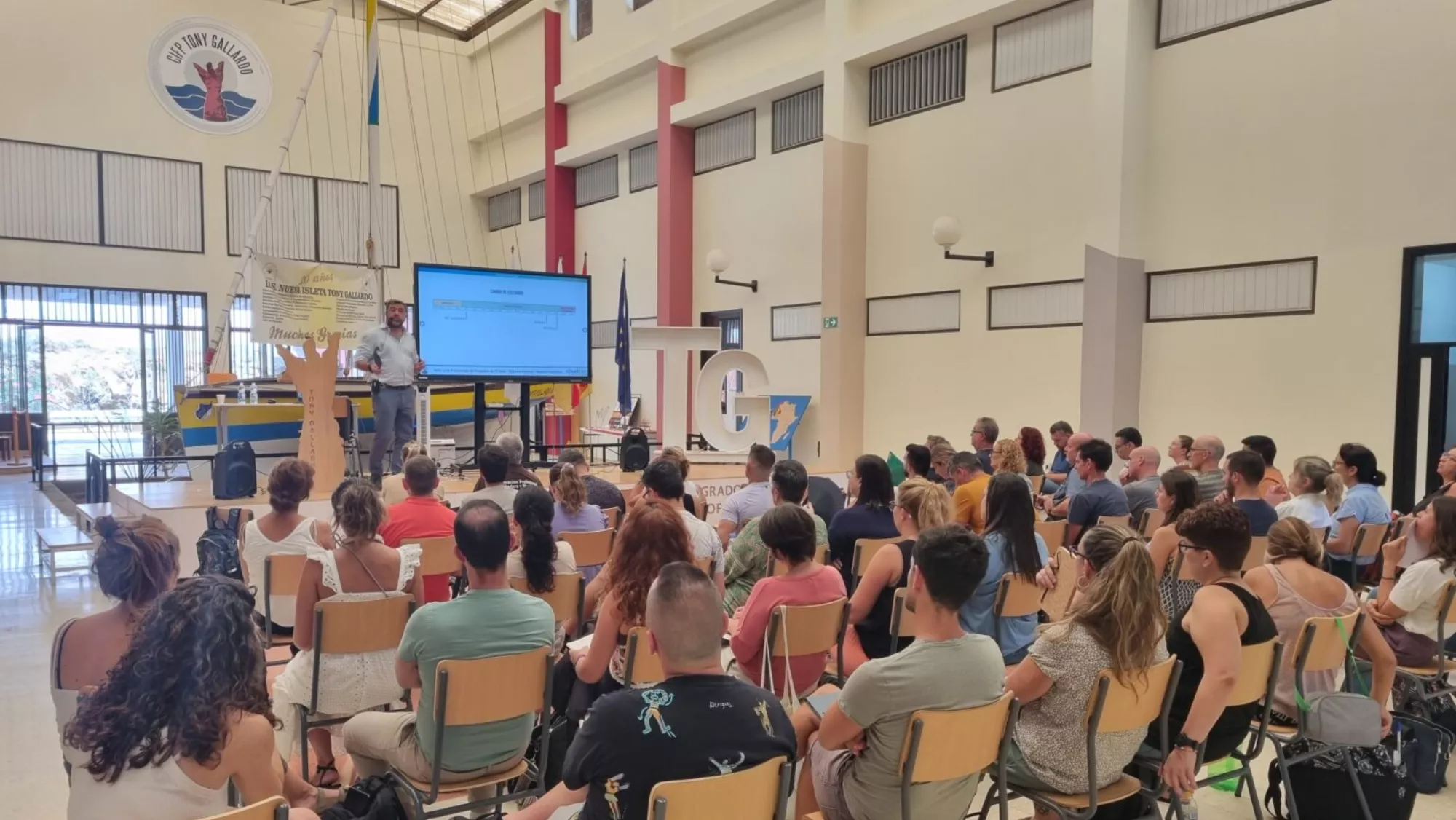 Una formación del centro Tony Gallardo en Gran Canaria / CIFP TONY GALLARDO