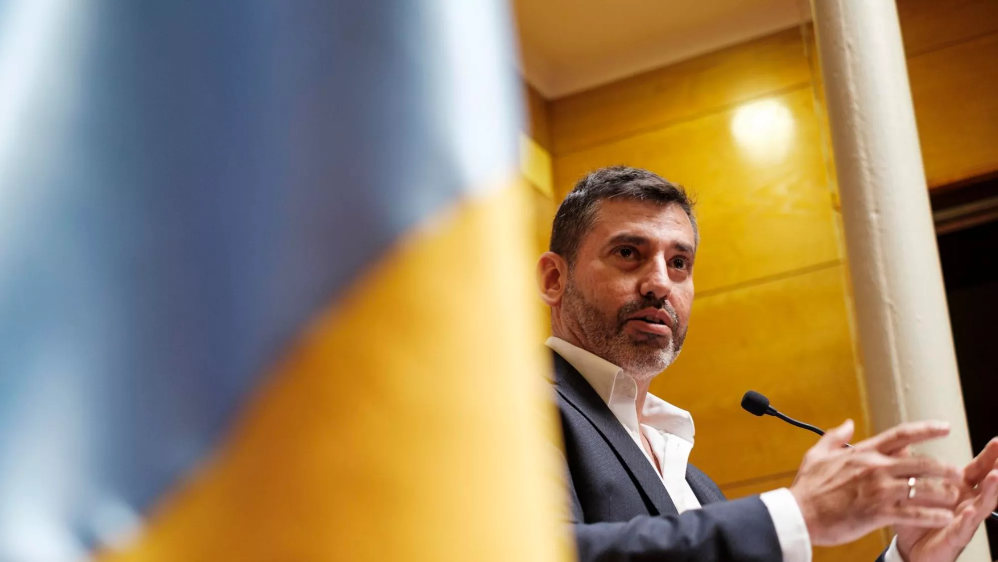 Alejandro Marichal, primer teniente alcalde de San Bartolomé de Tirajana. / EFE