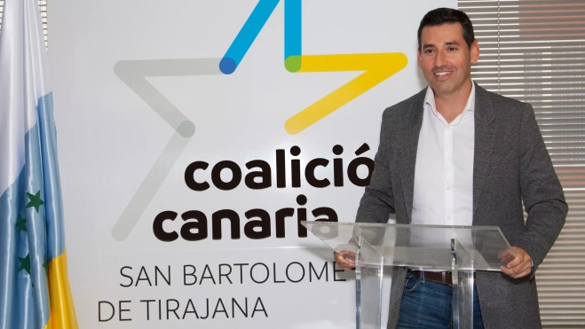 Alejandro Marichal, primer teniente alcalde de San Bartolomé de Tirajana / EFE