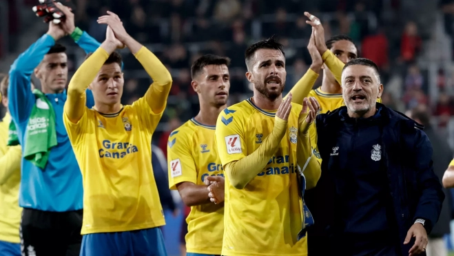 Partido entre Las Palmas y Osasuna / EFE -JESÚS DÍGES 