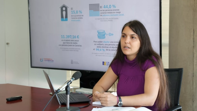La presidenta del Consejo de la Juventud de Canarias, Brenda Rivero / CONSEJO DE LA JUVENTUD La presidenta del Consejo de la Juventud de Canarias, Brenda Rivero / CONSEJO DE LA JUVENTUD