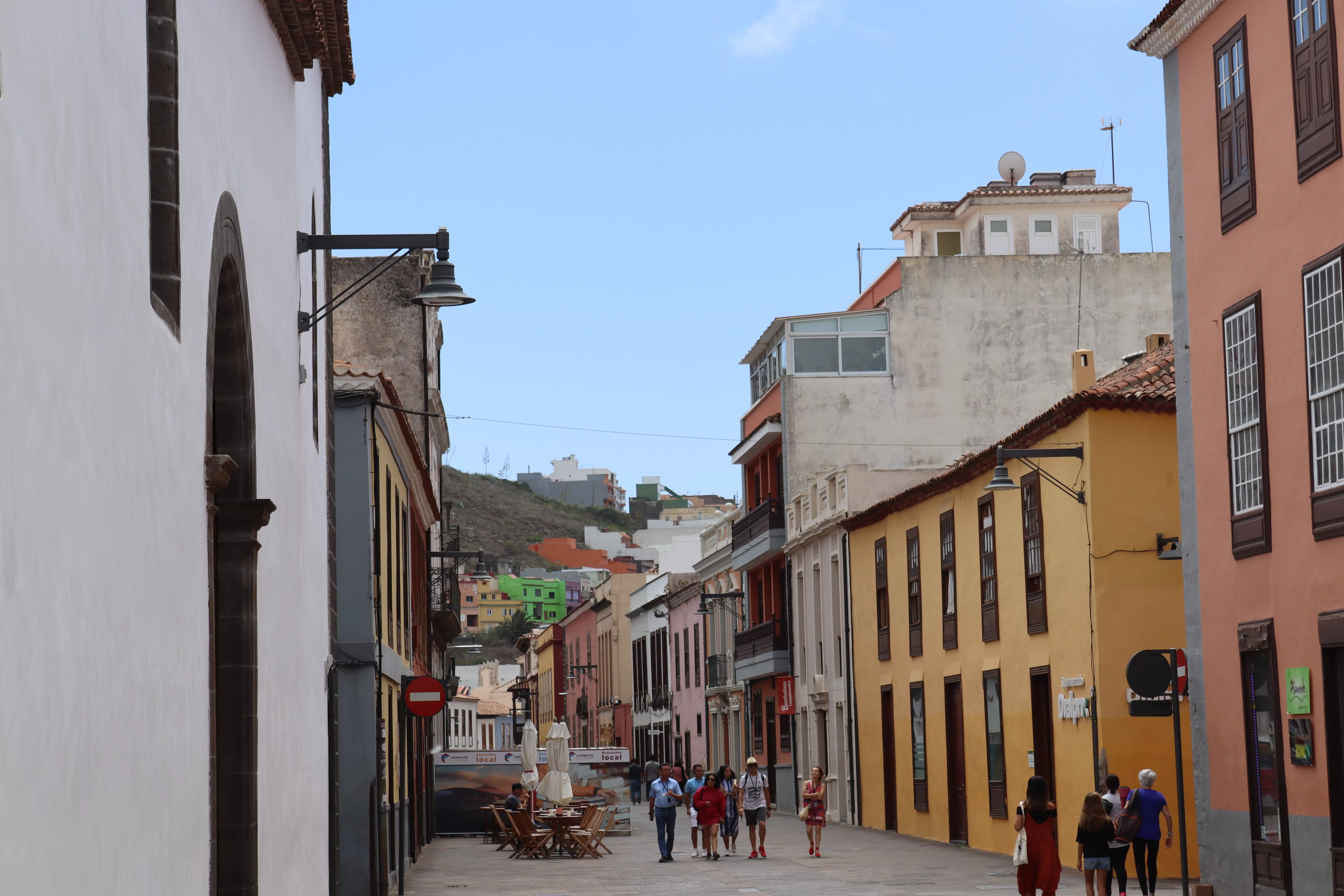 Día de altas temperaturas en San Cristóbal de La Laguna ( Canarias). / ATLÁNTICO HOY
