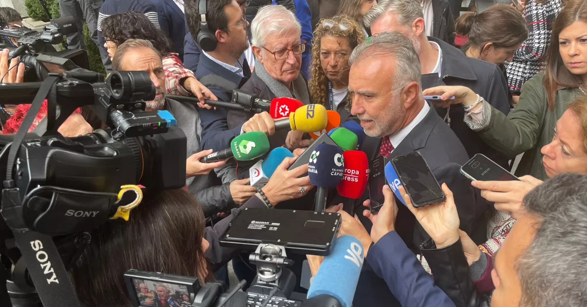 Ángel Víctor Torres, expresidente de Canarias. / AH
