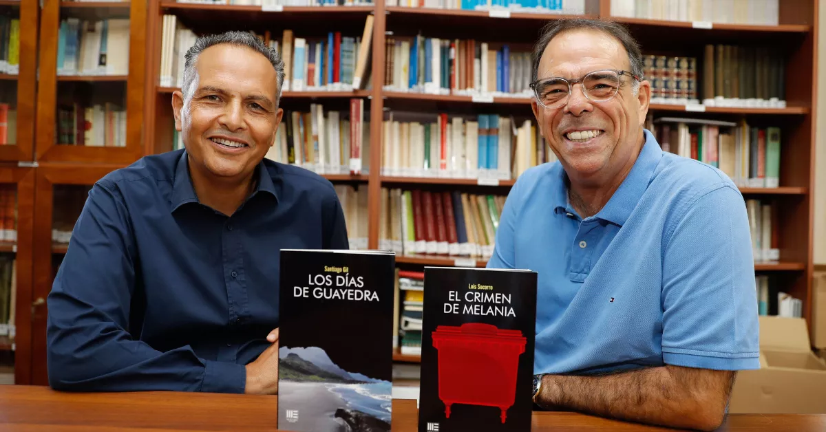 Luis Socorro (d) y Santiago Gil (i) / EFE - ELVIRA URQUIJO A.