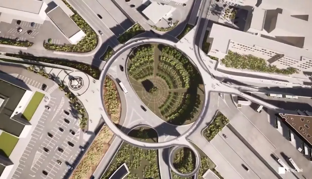 Módulo de la rotonda del Padre Anchieta, / ARCHIVO 