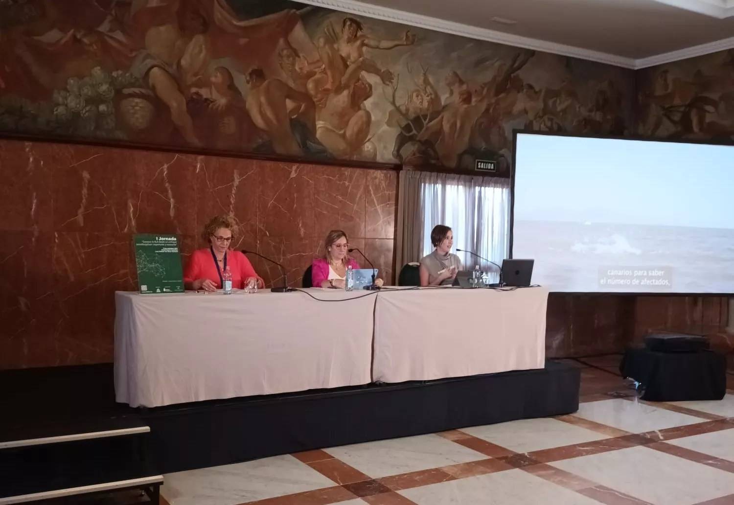 Celebración de la I Jornada Conocer la ELA desde un enfoque interdisciplinar: importante y necesario. / GOBIERNO DE CANARIAS