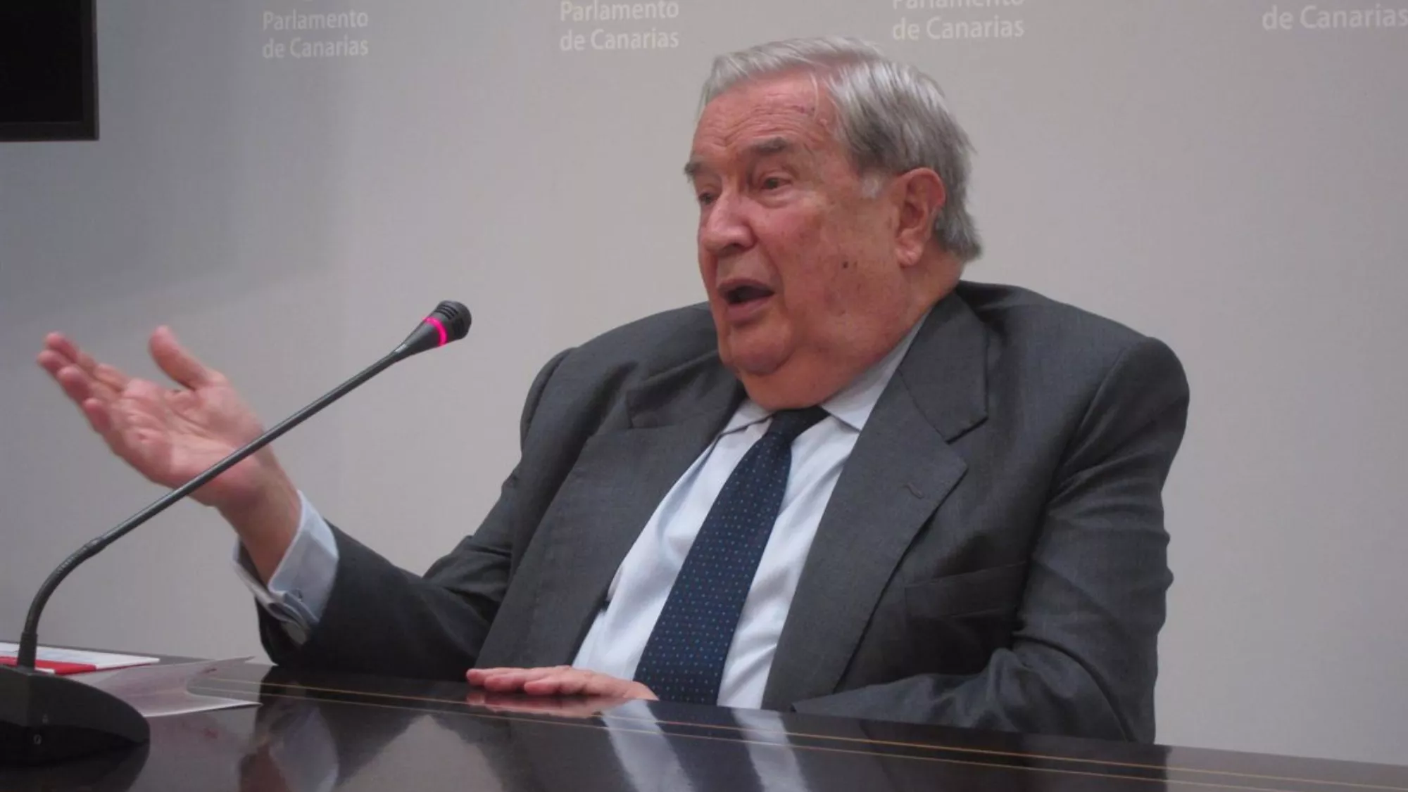 Jerónimo Saavedra, expresidente de Canarias. / EUROPA PRESS