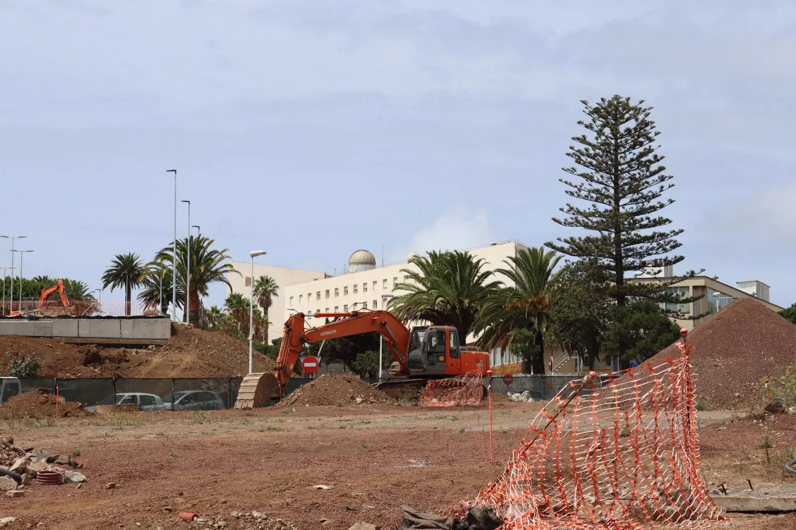 Obra viaria en Tenerife. / ATLÁNTICO HOY