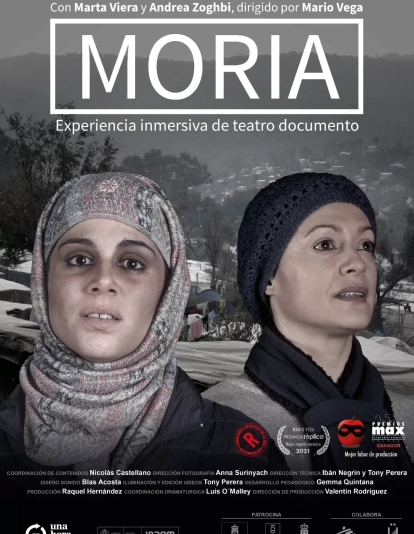 Cartel de la producción Moria