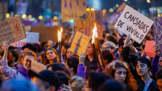 Manifestación feminista / EFE Manifestación feminista / EFE