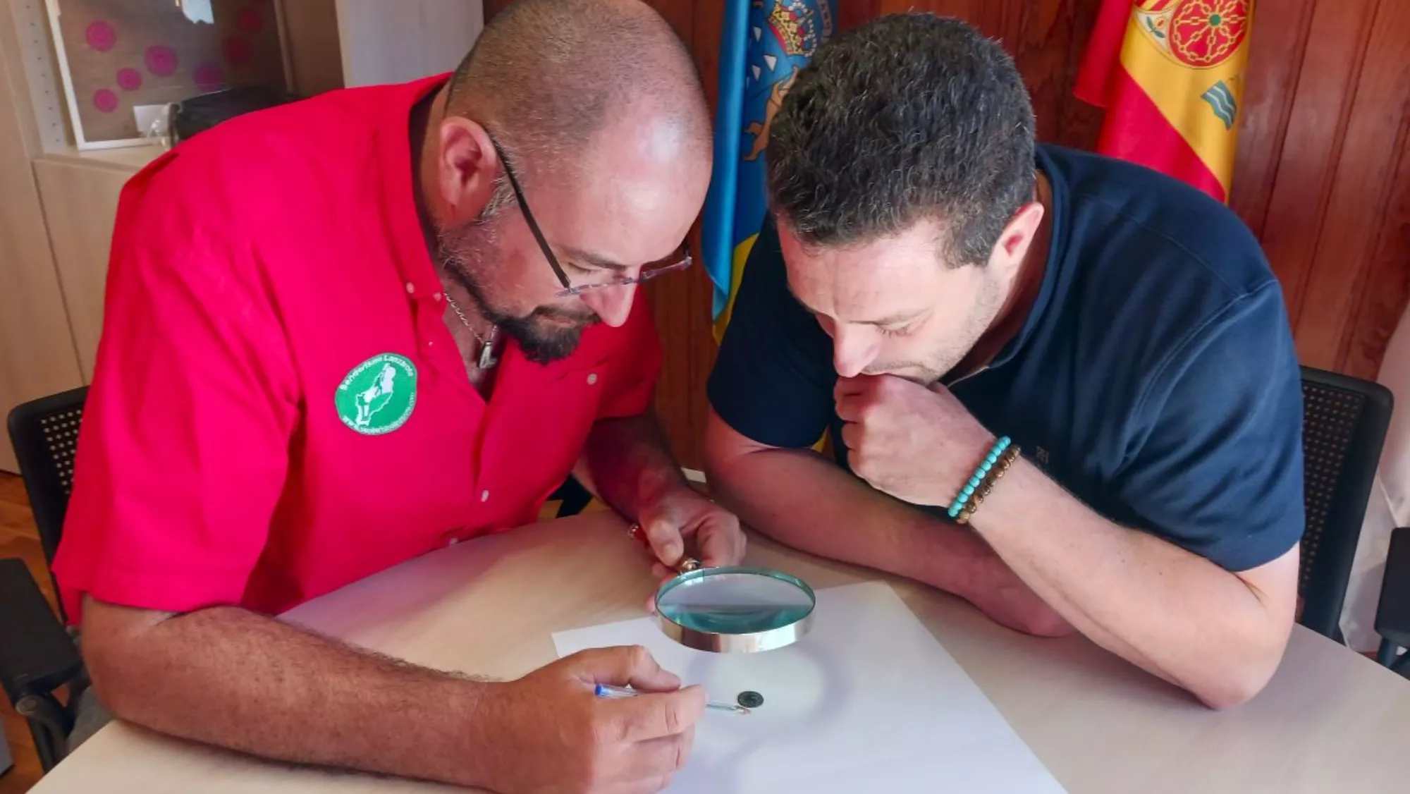 Moneda encontrada por el alumno de la ESO / AYUNTAMIENTO DE YAIZA