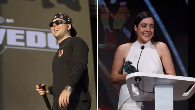 Quevedo y Valeria Castro, canarios nominados a los Latin Grammys / MONTAJE AH - EFE