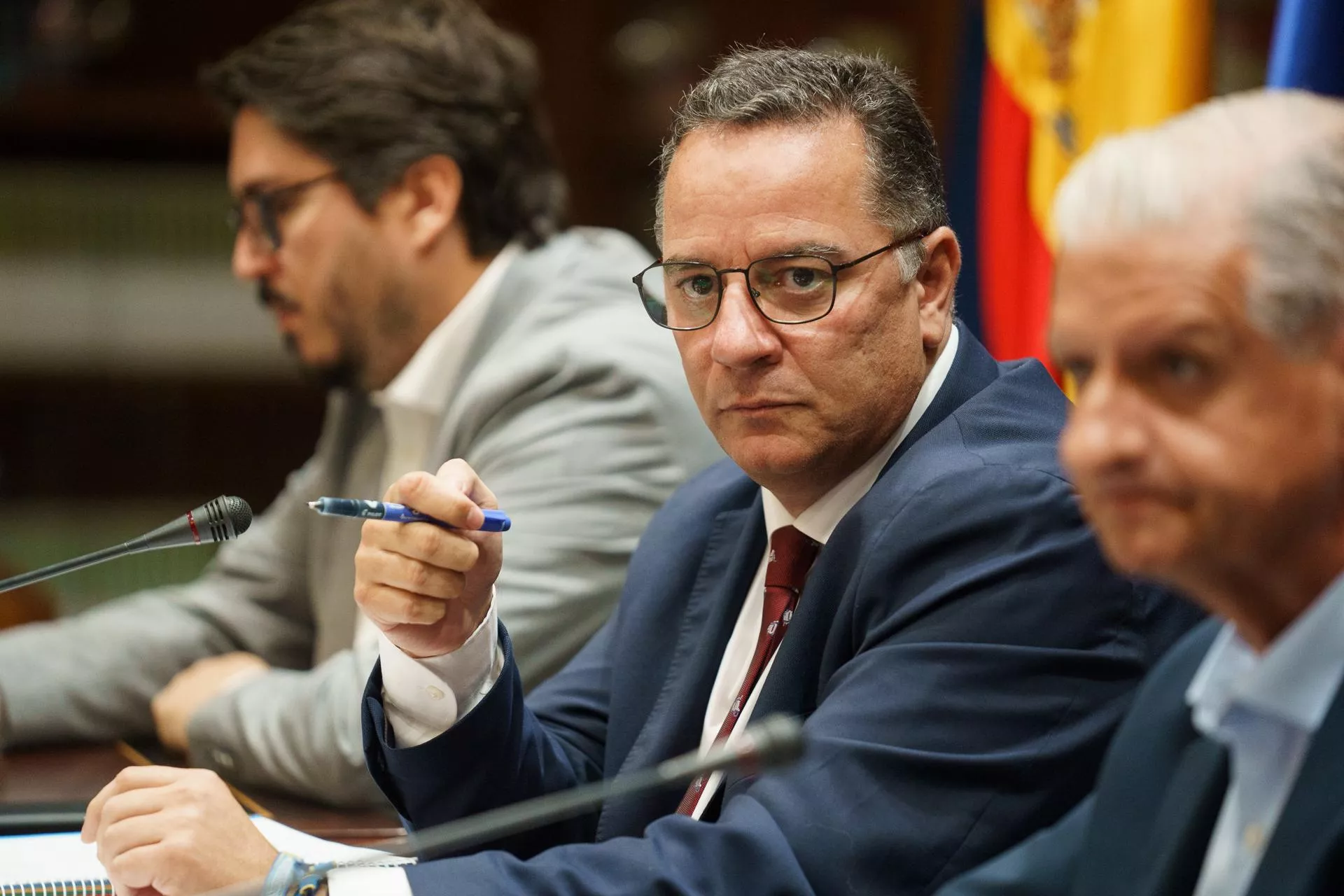 Poli Suárez, consejero de Educación del Gobierno de Canarias. / RAMÓN DE LA ROCHA-EFE