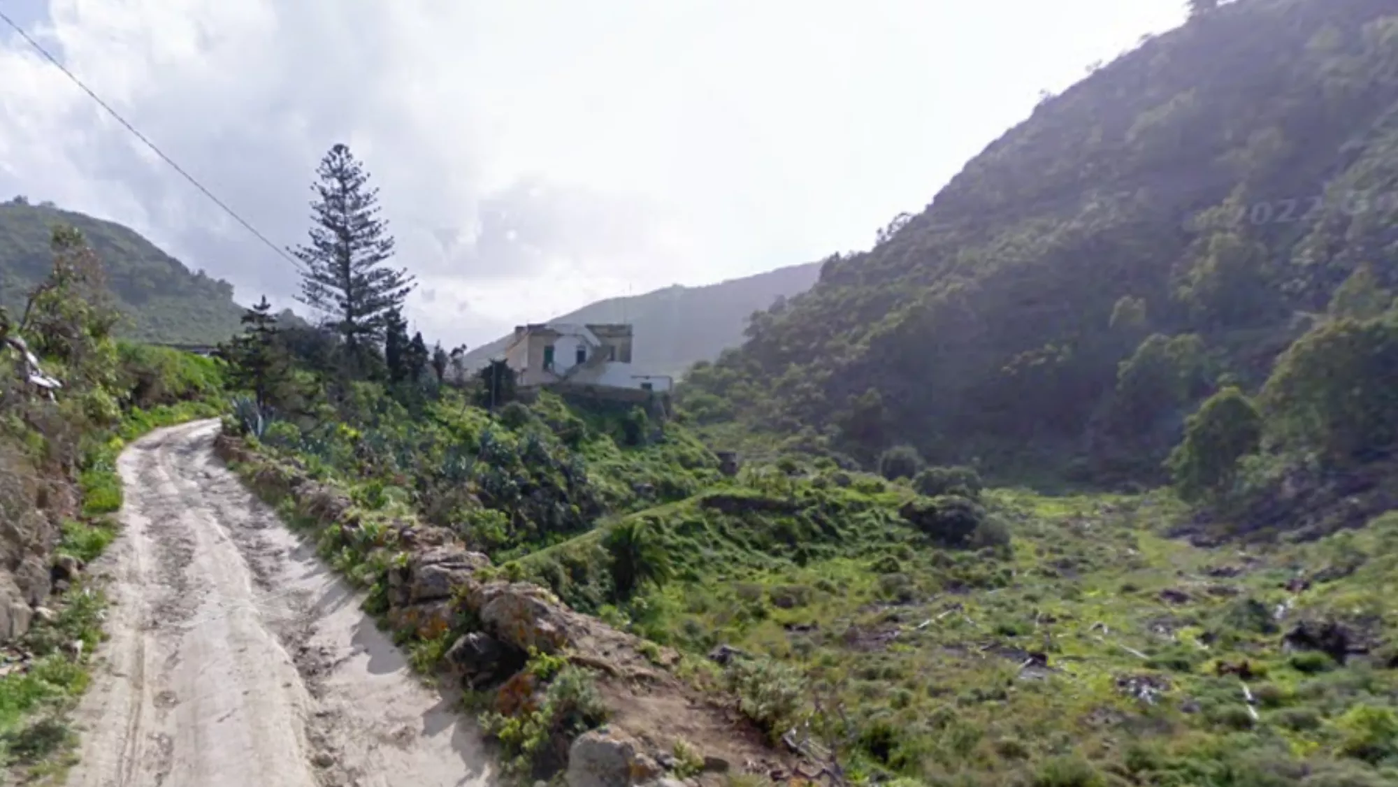 Barranco de Lezcanos, cerca de la zona donde ha fallecido un hombre tras caer por el barranco. / GOOGLE MAPS