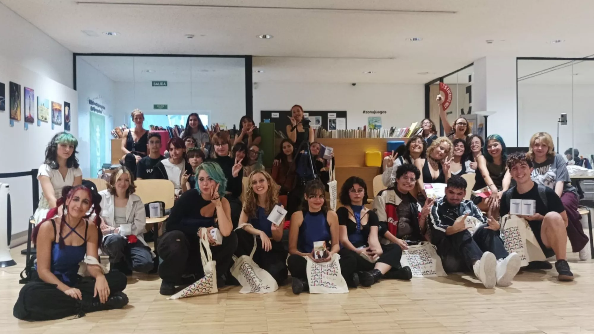 Grupo de jóvenes que participó en el CIJ CON. / CABILDO DE TENERIFE