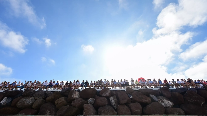 Público en Avenida Marítima Salida ARC 2023 Foto Toni Hdez para turismo LPA