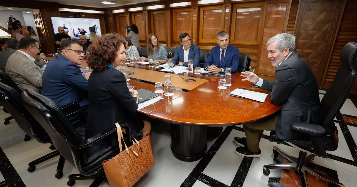 Consejo de Gobierno del Gobierno de Canarias del 20 de noviembre de 2023 / EFE / ELVIRA URQUIJO A.