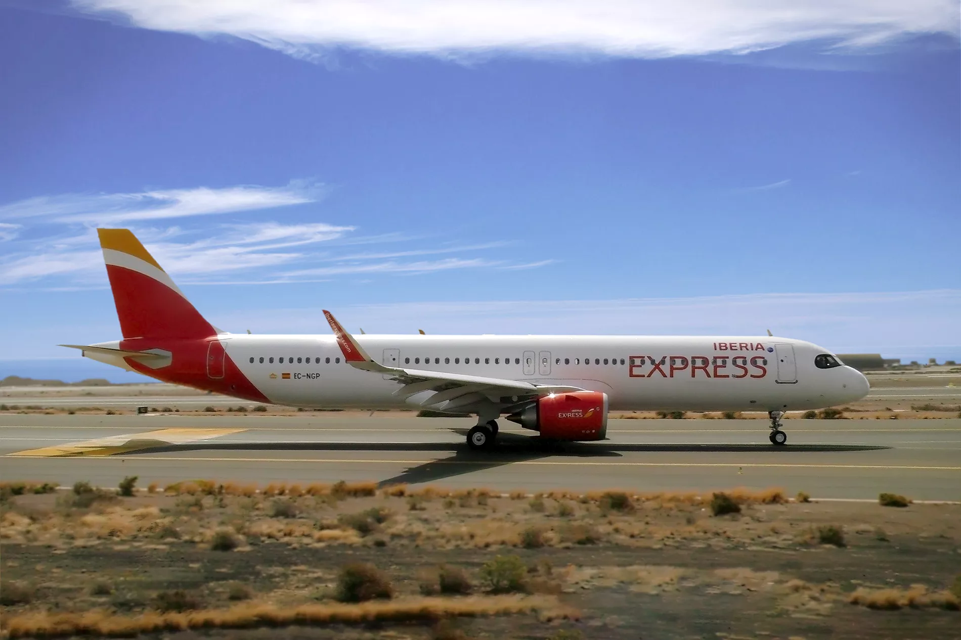 Un avión de Iberia Express./ CEDIDA