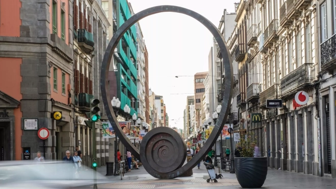 Triana, en Las Palmas de Gran Canaria / EFE