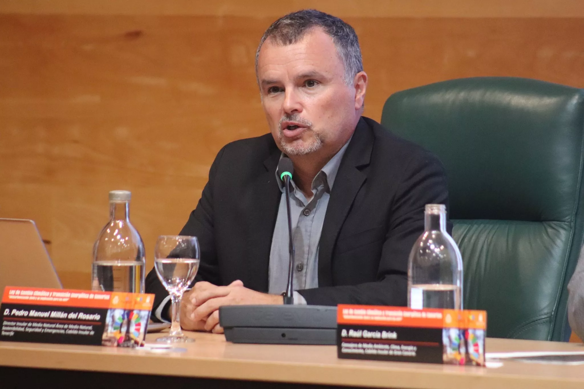 El director insular de Medio Natural del Cabildo de Tenerife, Pedro Millán. / FUNDACIÓN SANTA CRUZ SOSTENIBLE