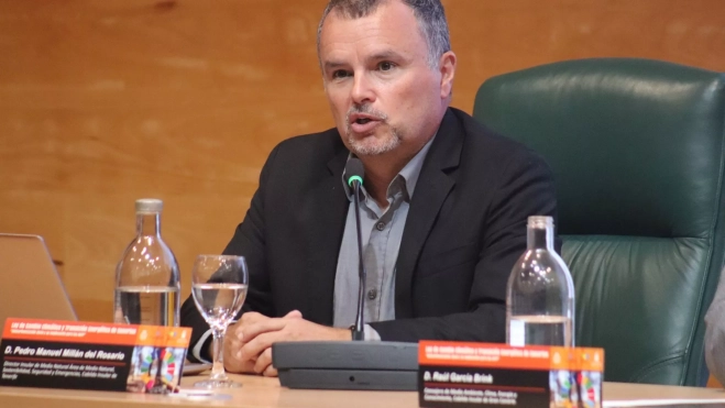 El director insular de Medio Natural del Cabildo de Tenerife, Pedro Millán. / FUNDACIÓN SANTA CRUZ SOSTENIBLE