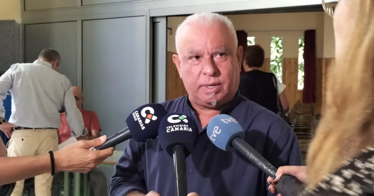 Manuel Navarro, secretario general de UGT en Canarias./ AH