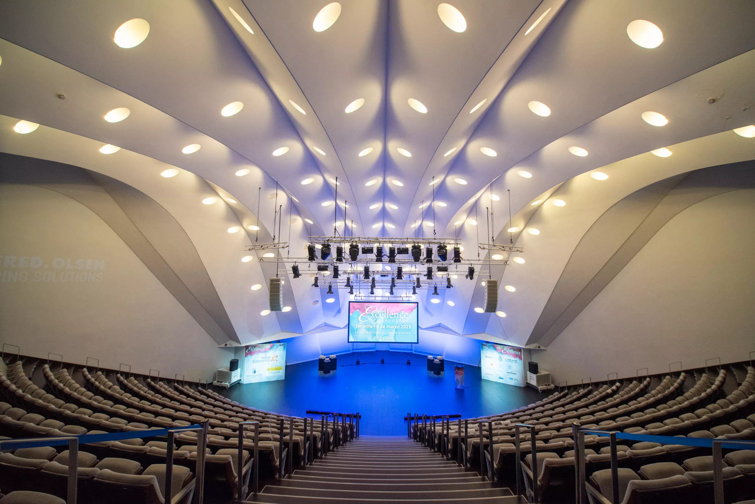 Interior del Auditorio. / AH
