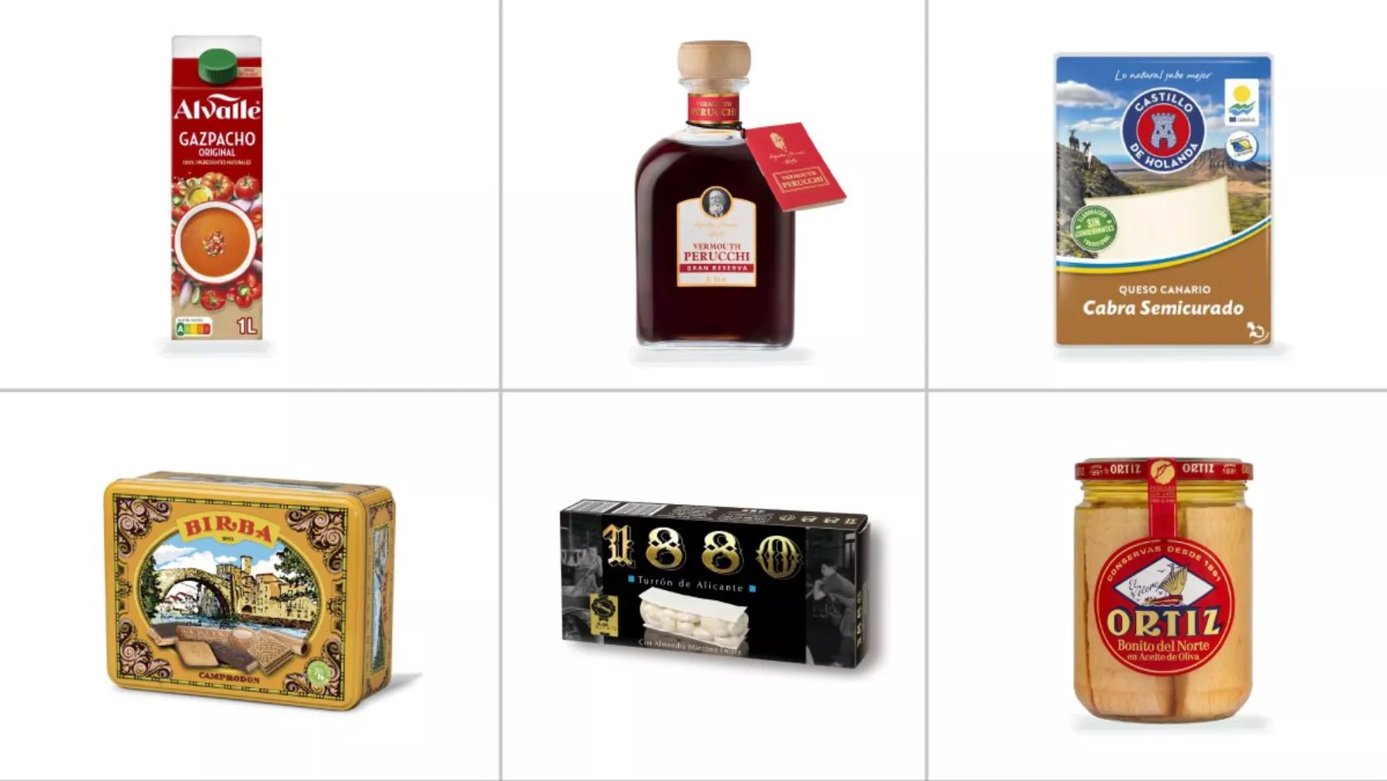 Marcas como Alvalle, Perucchi u Ortiz destacan por incluir ingredientes autóctonos en sus productos estrella  SERVIMEDIA