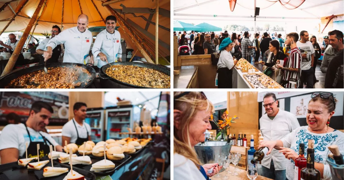 Imágenes de pasadas ediciones del festival gastronómico / MONTAJE AH - SABOREA LANZAROTE