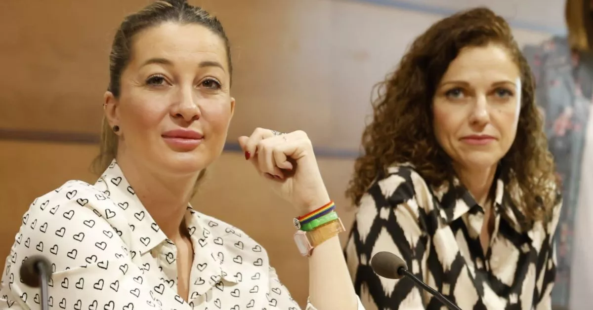 La directora general de Mayores y Participación Activa, Verónica Meseguer del Pino, y la directora general de Servicios Sociales e Inmigración, Elisabet Santana / CEDIDA