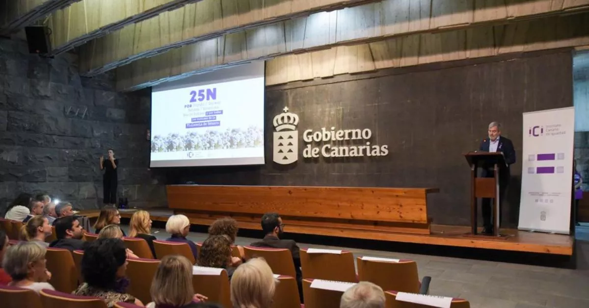 Acto del Gobierno de Canarias sobre el 25 de noviembre, Día para la Eliminación de la Violencia contra las Mujeres / CEDIDA