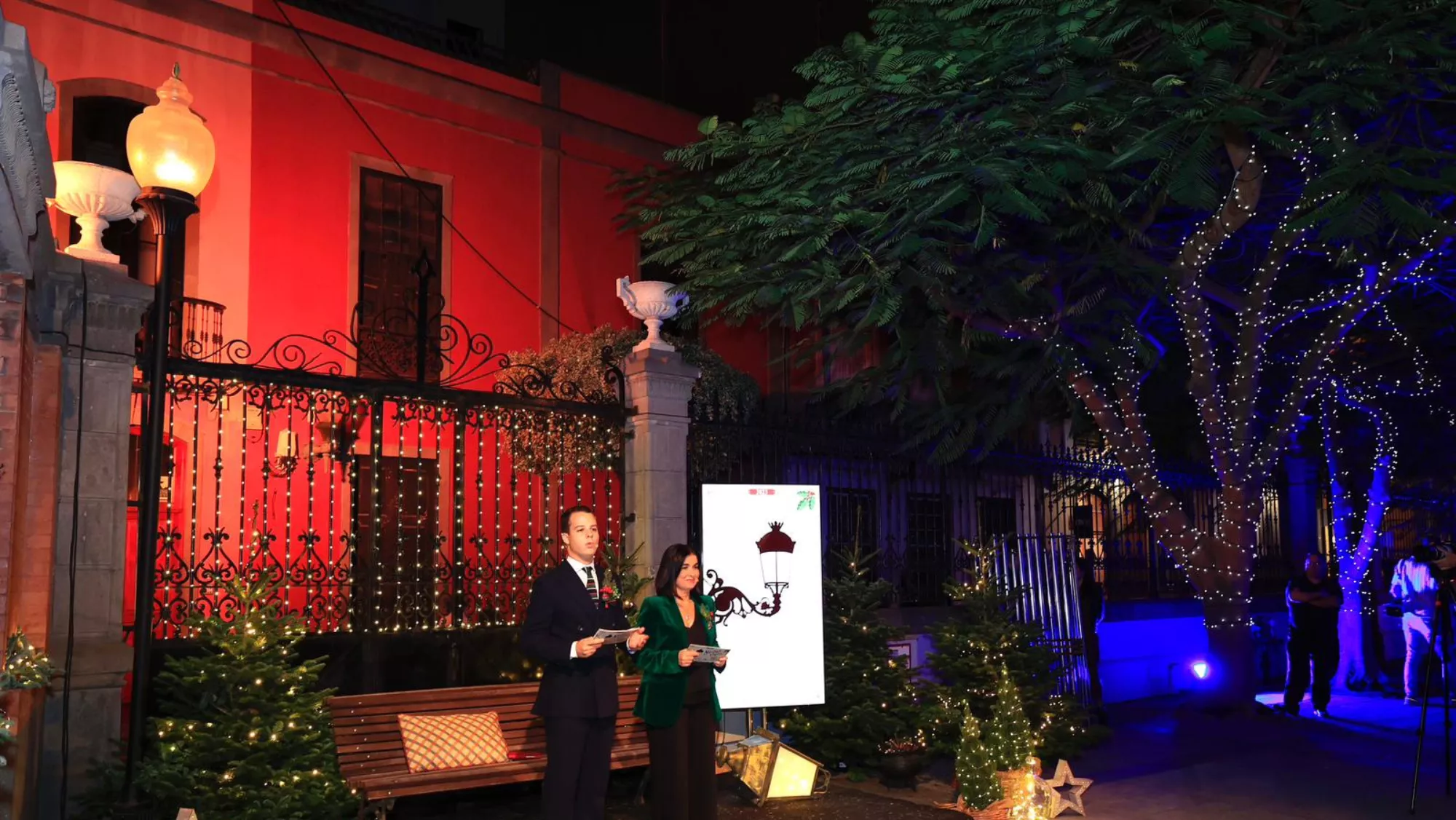 Imagen del encendido de luces en Las Palmas de Gran Canaria / AYUNTAMIENTO DE LAS PALMAS DE GRAN CANARIA (1)