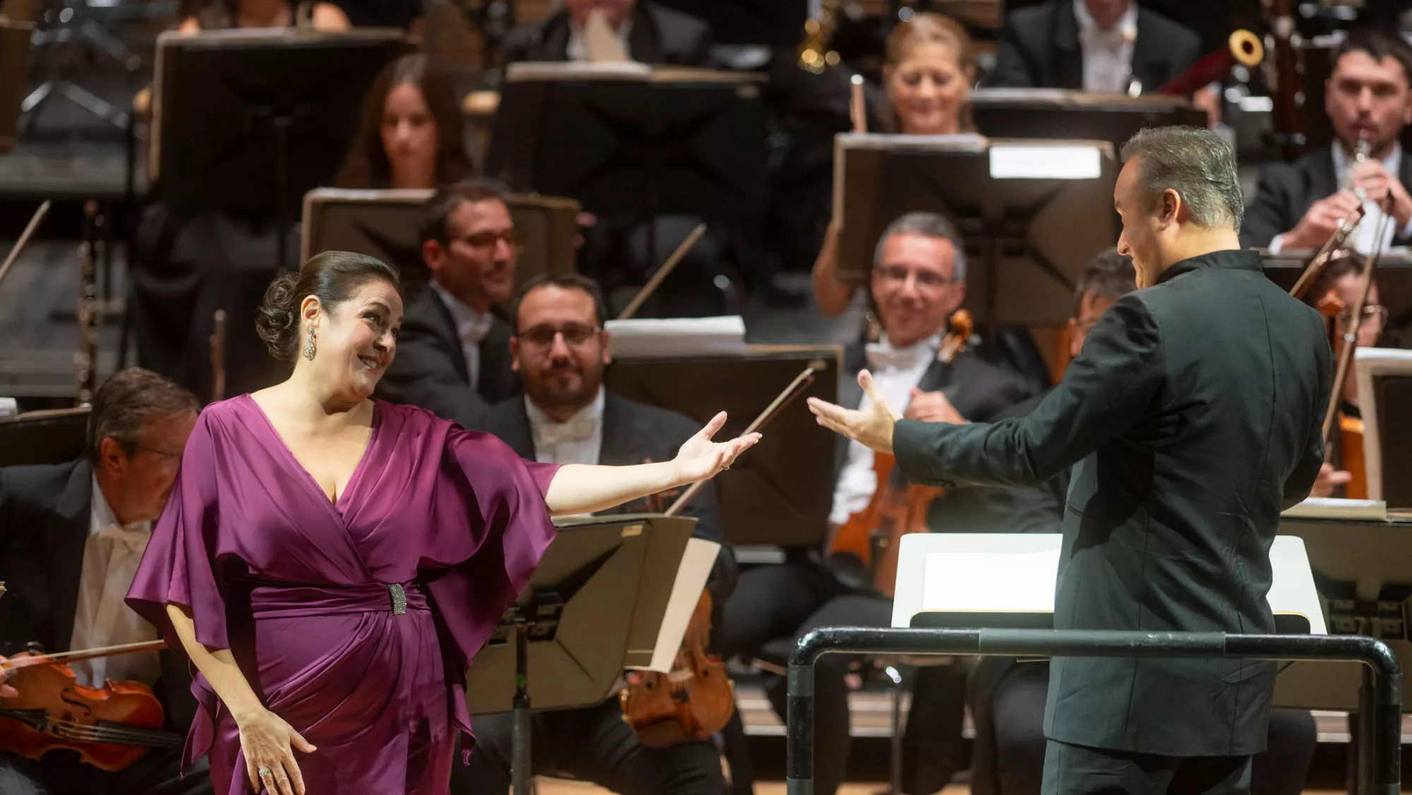 Yolanda Auyanet junto a Karl Mark / AUDITORIO